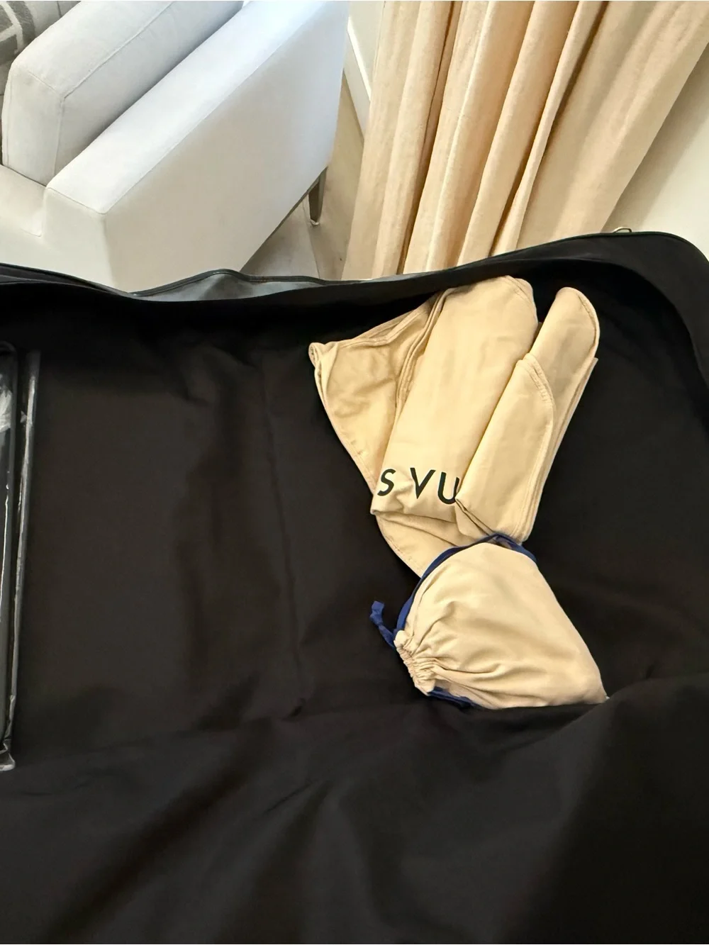 Louis Vuitton Black Damier Graphite Garment Bag